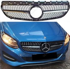 For Mercedes A246 B-Class B160 B200 B250 Front Radiator AMG Sport Grille 2015-18