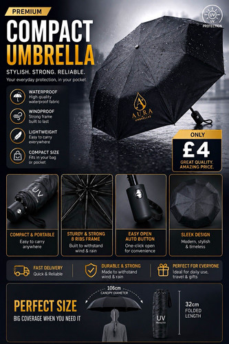 Aura automatic windproof - windproof, uv