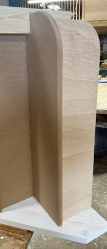 Bullnose curved step staircase - bullnose,