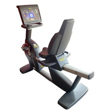 Recline Bike Excite+ LED 1000 Recumbent Black Frame - Commercial Gym Equipment