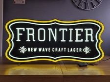 Fullers Frontier New Wave Craft Lager Neon Sign Perfect For Home Bar/Mancave