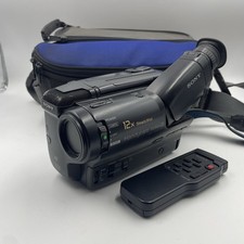 Sony CCD-TR485E Video 8 Vintage 8mm Tape Camcorder - No battery