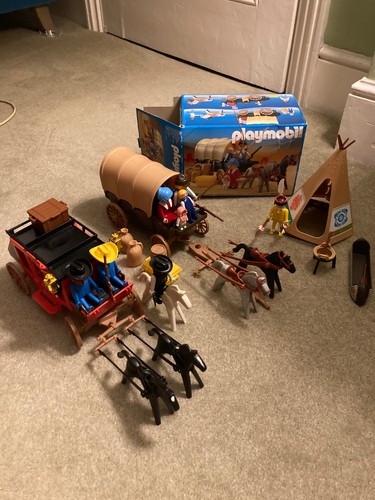 Playmobil vintage western set - playmobil,