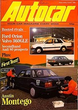 AUTOCAR MAGAZINE 19-MAY-84 -