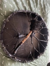 Shamanic Norse style hand drum