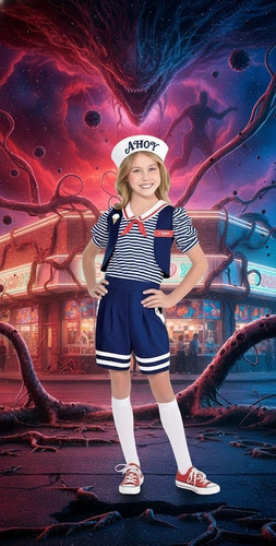 Stranger things girls scoops - girls,