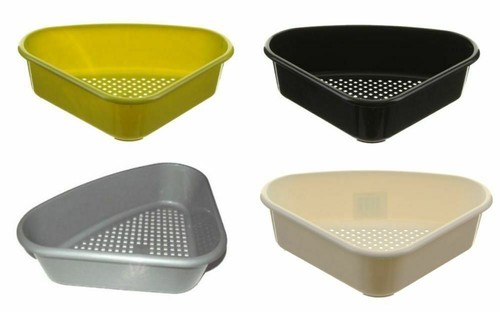 Plastic corner sink tidy - plastic,