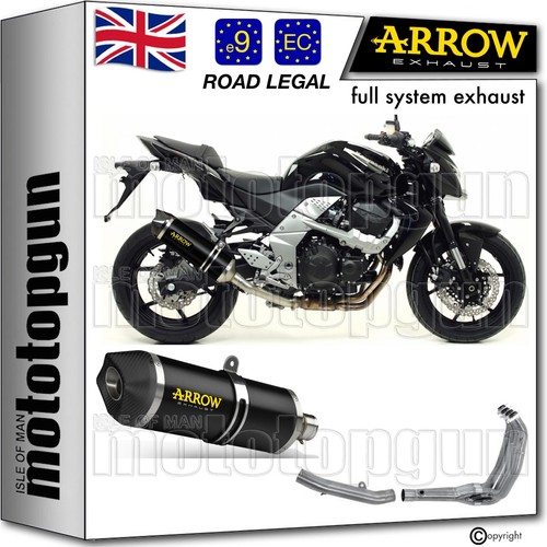 Full system exhaust open black - exhaust,