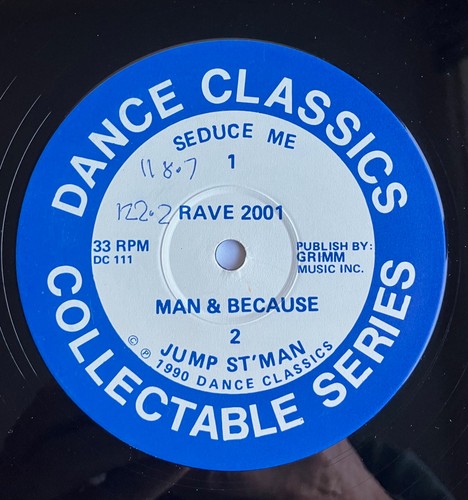 Rave 2001 jump man - man, /