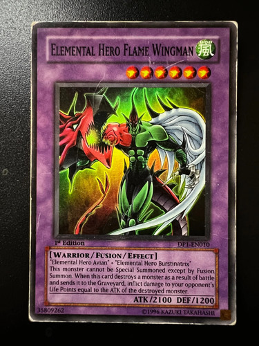 Elemental hero flame wingman - elemental,
