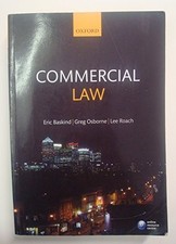 Commercial law by Baskind