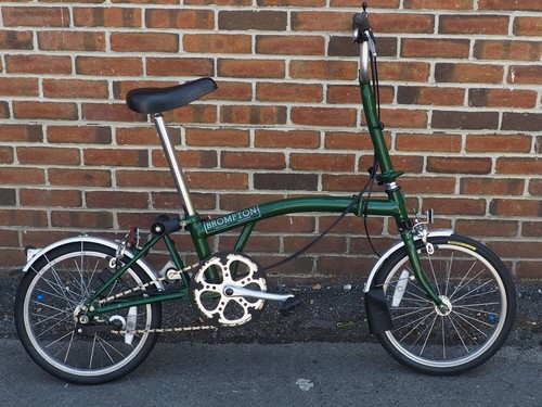 Brompton m3l folding bike - brompton,