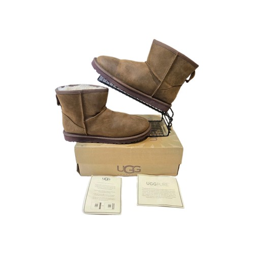 Ugg classic mini leather boots - ugg,