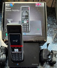 BT Diverse 7410 Plus - cordless phone  with caller ID/call waiting - 3-way call