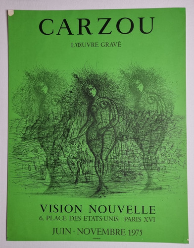 Original poster carzou - original,