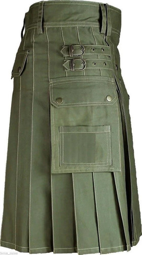 Men scottish olive green - men's,