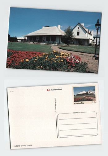 Vintage postcard entally house - vintage,