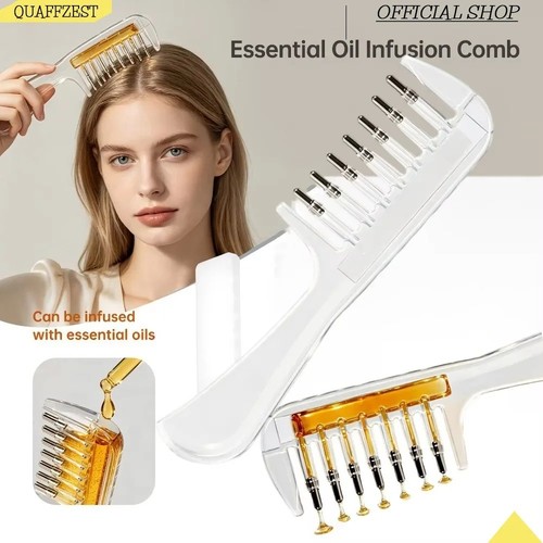 Hair oil applicator comb scalp - comb,