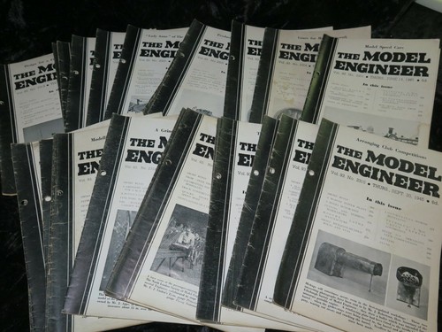 Vintage model engineer - model,