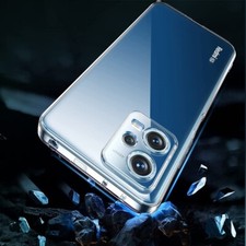 For Xiaomi Redmi 12C Note 12 4G Pro 5G Case, Slim Clear Silicone Gel Phone Cover