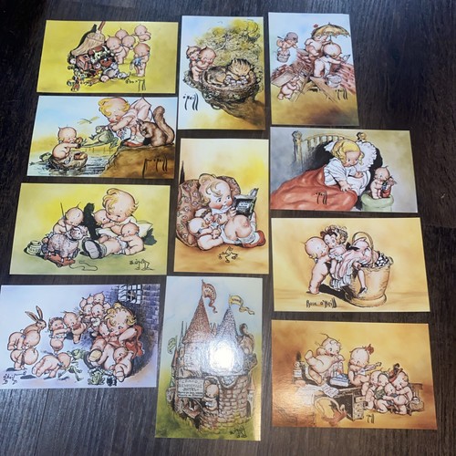 Vintage kewpie postcards lot - vintage,