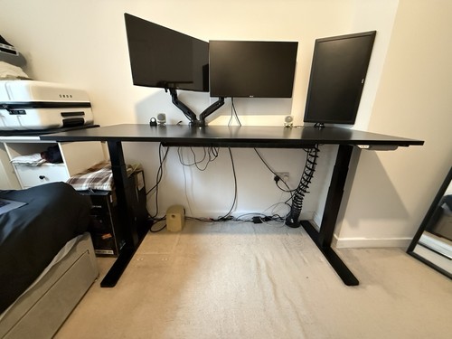 Kinnarps standing desk 180cm - -,