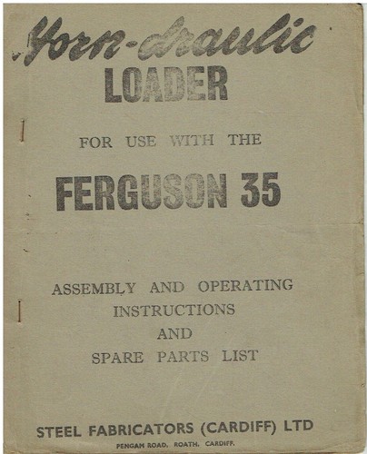 Steelfab horndraulic ferguson - horndraulic,
