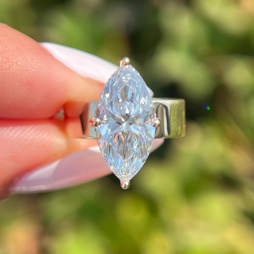 Carat lab grown marquise - lab,