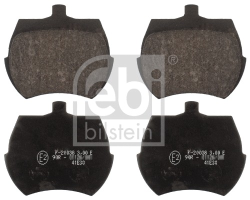 Front brake pad set - set,