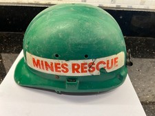 GENUINE MINES RESCUE HELMET