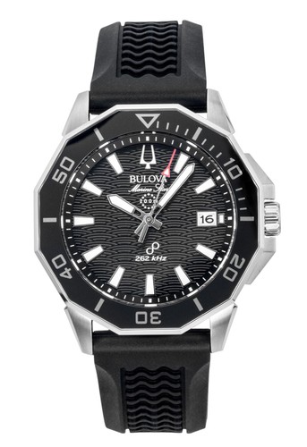 Bulova marine star - black, dial