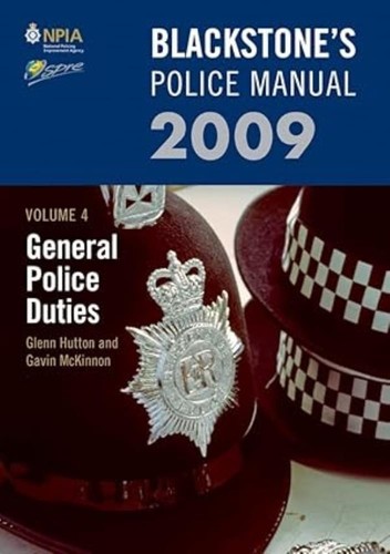 Blackstone police manual - police,