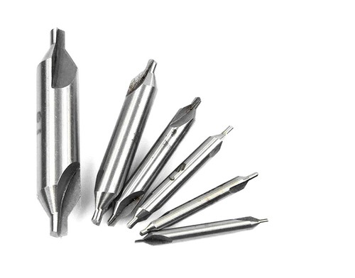 6pc combined hss centre drill - centre,