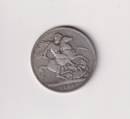 Victorian silver crown - victorian,