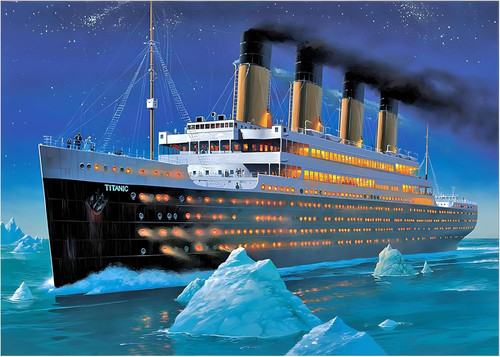 Titanic boat ship diamond - 5d,