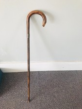 VINTAGE WOOD WALKING CANE WITH