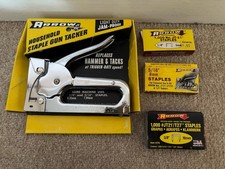 Vintage Arrow Jt21c  Staple Gun And Staples