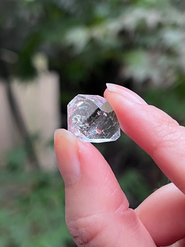 Herkimer diamond double - diamond,