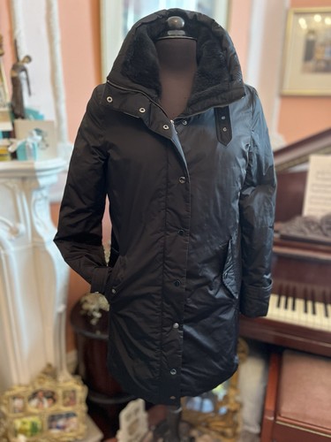 Zara down padded hooded - down,