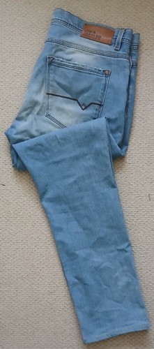 Mens voi blue - straight, leg