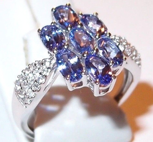Stone tanzanite - 7-stone,