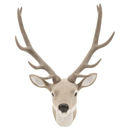 Wall mounted reindeer head - wall,