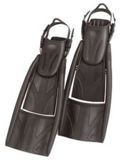 Northern Dive Split Mach II Turbo Rubber Scuba Diving Dive Fins - Small RRP £69