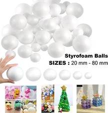 Round polystyrene solid balls - polystyrene,