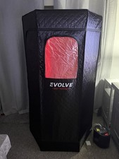 Evolve Portable Steam Sauna Red Light Bundle