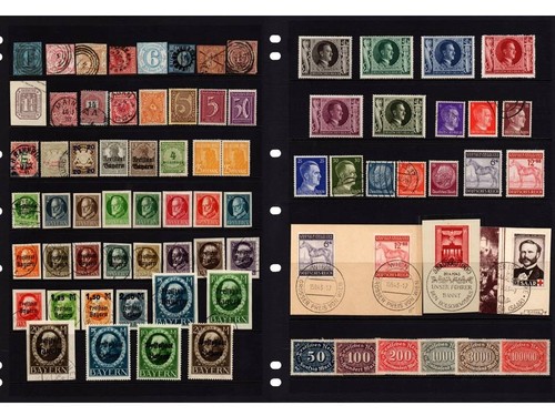 Collection german states - of,