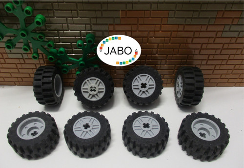 Lego tires 4 x 14 - (f6/2),