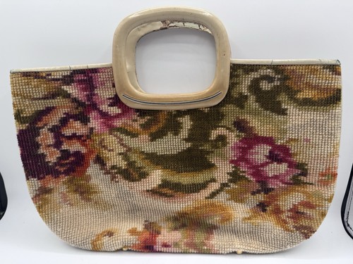 Vintage koret carpet bag - vintage,
