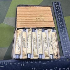 Original WW2 British Army Anti-Gas Ointment Kit in Tin
