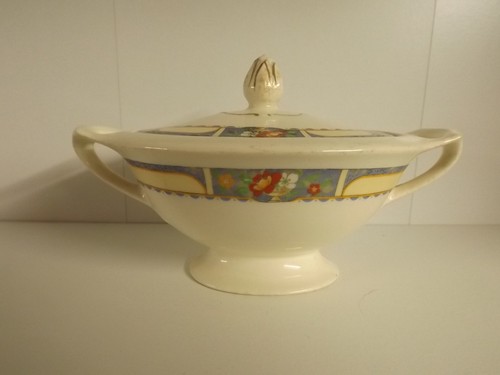 Vintage pot with lid g - vintage, j&g